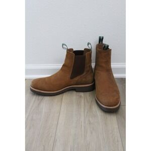 Tecovas The Rugged Chelsea Boots Men's 11D Cowhide Leather Rubber Sole